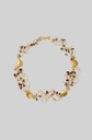 La Joie Garnet, Tourmaline & Rose Quartz Big Necklace